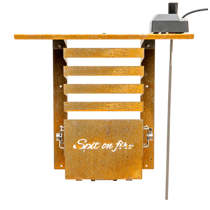 Spit on Fire The Spit on Fire Tool & Spit Holder Cortenstaal