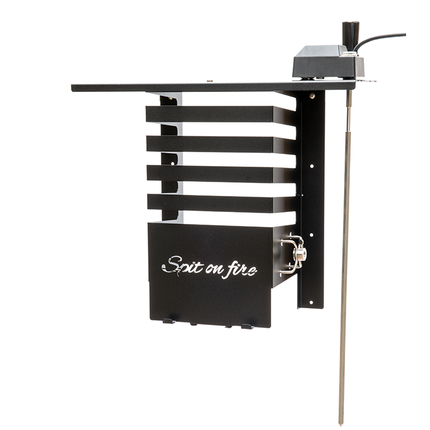 Spit on Fire The Spit on Fire Tool & Spit Holder Zwart Gecoat RVS 304