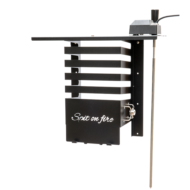 Spit on Fire The Spit on Fire Tool & Spit Holder Zwart Gecoat RVS 304