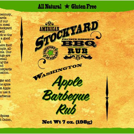 Stockyard Stockyard Apple BBQ Rub 7oz