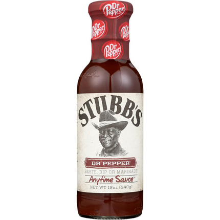 Stubbs Stubb's Dr Pepper Anytime Sauce 12oz