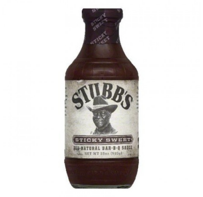Stubbs Stubb's Sticky Sweet BBQ Sauce 18oz