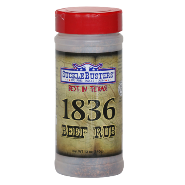 SuckleBusters SuckleBusters 1836 Beef Rub 12 oz 
