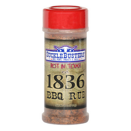 SuckleBusters SuckleBusters 1836 Beef Rub 12oz 