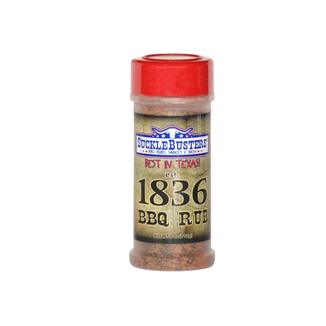 SuckleBusters SuckleBusters 1836 Beef Rub 4 oz 