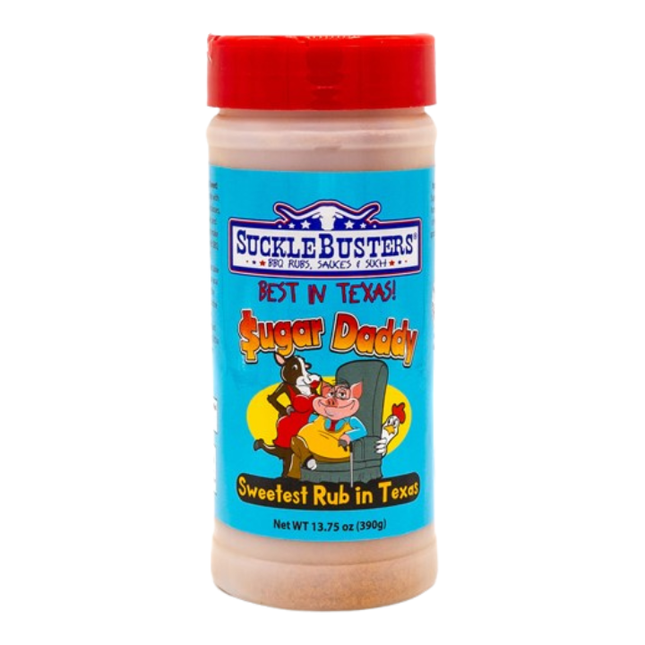 SuckleBusters Sucklebusters Sugar Daddy BBQ Rub 13,75 oz
