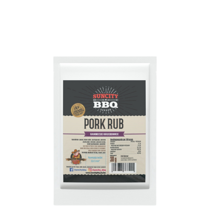 SunCity BBQ SunCity BBQ Pork Rub 50 gram