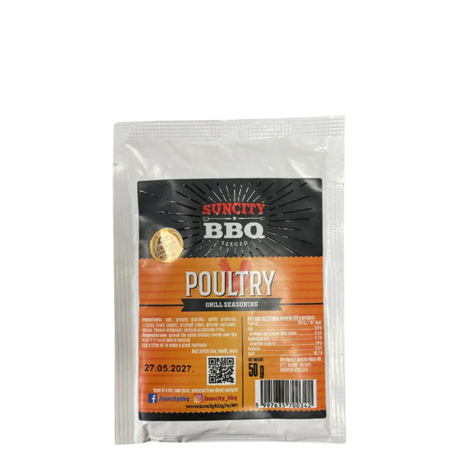SunCity BBQ SunCity BBQ Poultry Grill Rub 50 gram