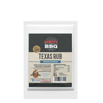 SunCity BBQ SunCity BBQ Texas Rub 50 gram