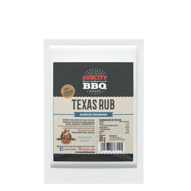 SunCity BBQ SunCity BBQ Texas Rub 50 gram