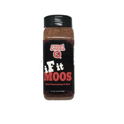 Sweet Smoke Q Sweet Smoke Q ‘If It Moos’ Beef Seasoning & Rub 11.5 oz