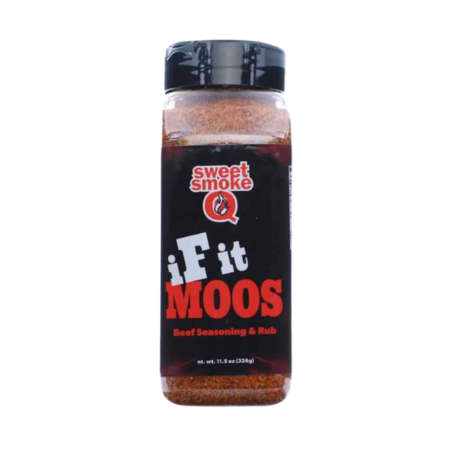 Sweet Smoke Q Sweet Smoke Q ‘If It Moos’ Beef Seasoning & Rub 11,5 oz