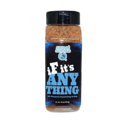 Sweet Smoke Q Sweet Smoke Q ‘If It’s Anything’ All-Purpose Seasoning & Rub 14 oz