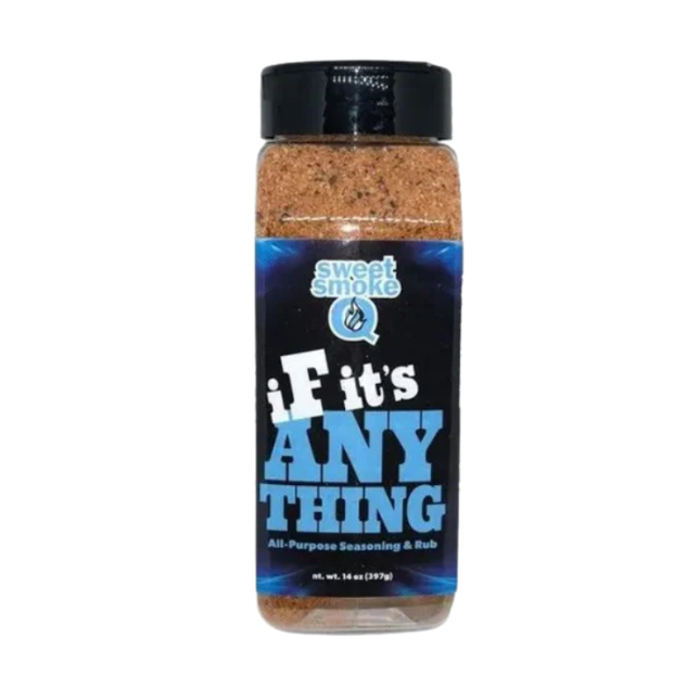 Sweet Smoke Q Sweet Smoke Q ‘If It’s Anything’ All-Purpose Seasoning & Rub 14 oz