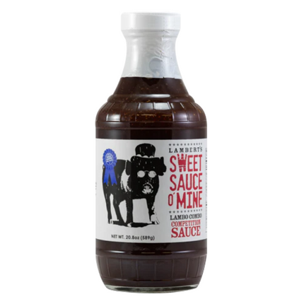 Sweet Swine Lambert's Sweet Sauce O' Mine Lambo Combo Competition Barbecue Sauce 20.8oz
