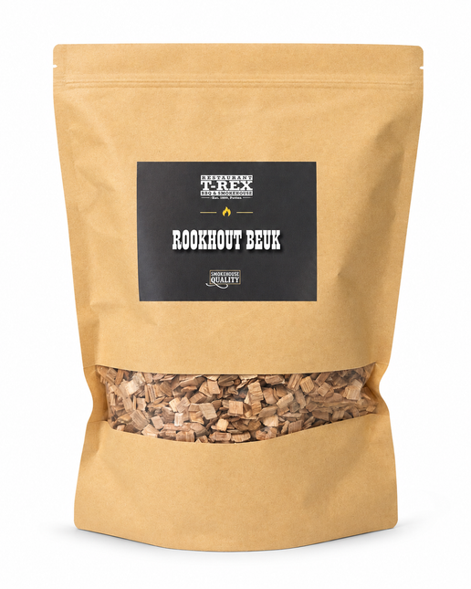 T-Rex T-Rex Rookhout Chips Beuk 1 kg