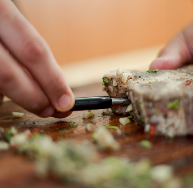 The Meatstick The MeatStick Draadloze Probe Geel