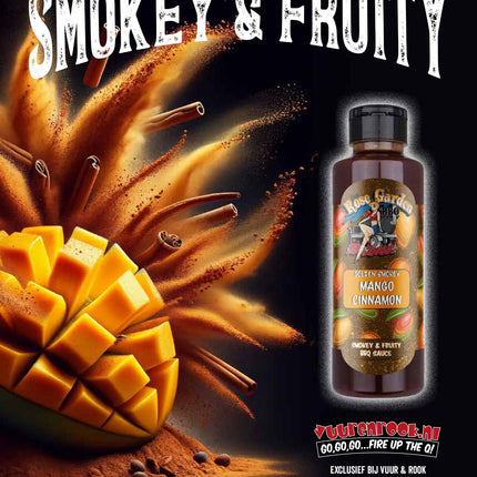 The Rose Garden The Rose Garden Golden Smokey Mango Cinnamon Sauce 500 ml