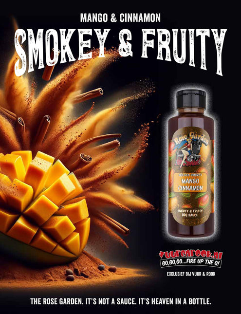 The Rose Garden The Rose Garden Golden Smokey Mango Cinnamon Sauce 500 ml