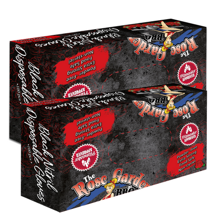 The Rose Garden The Rose Garden Nitril Handschoenen Extra Strong 100 Stuks Medium 1 + 1 GRATIS