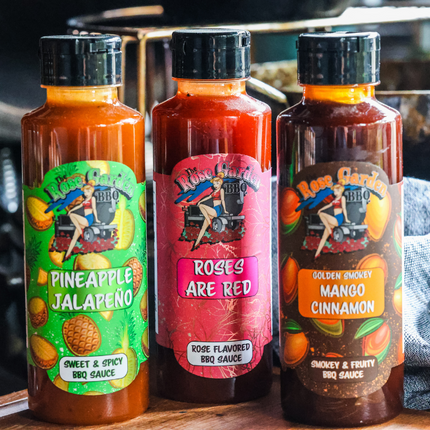 The Rose Garden The Rose Garden Roses Are Red BBQ Sauce 500 ml