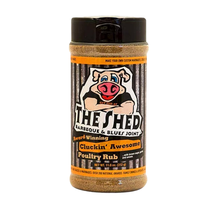 The Shedd The Shedd Barbeque & Blues Joint Cluckin' Awesome Poultry Rub 11 oz