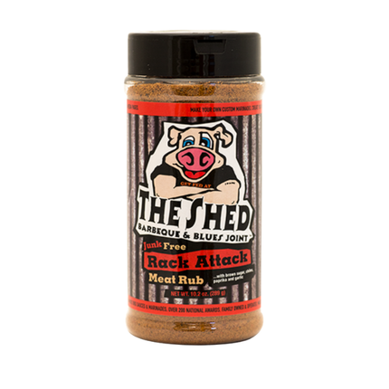 The Shedd The Shedd BBQ Rack Attack Meat Rub 10,2 oz