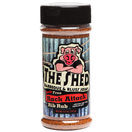The Shedd The Shedd BBQ Rack Attack Rib Rub 5.2oz