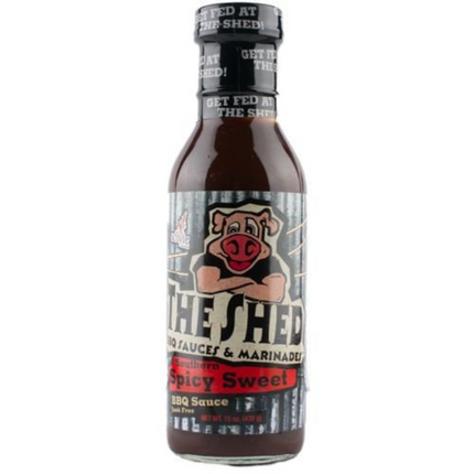 The Shedd The Shedd Spicy Southern Sweet BBQ Sauce 15oz