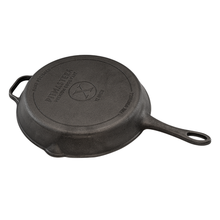 The Windmill Cast Iron PitmasterX Hand Polished Skillet