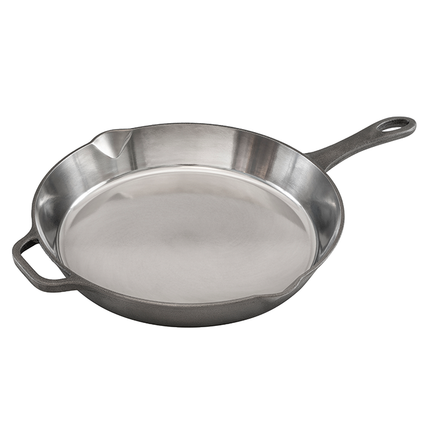 The Windmill Cast Iron PitmasterX Hand Polished Skillet