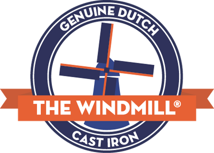 The Windmill Cast Iron Second Chance: The Windmill Campfire Skillet met Kort Handvat