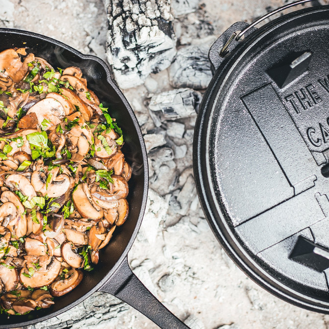 The Windmill Cast Iron Second Chance: The Windmill Skillet Extra Large