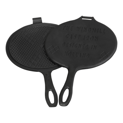 The Windmill Cast Iron Second Chance: The Windmill Stroopwafelijzer