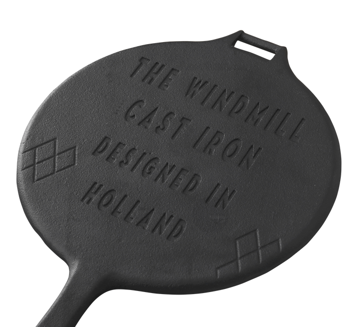 The Windmill Cast Iron Second Chance: The Windmill Stroopwafelijzer