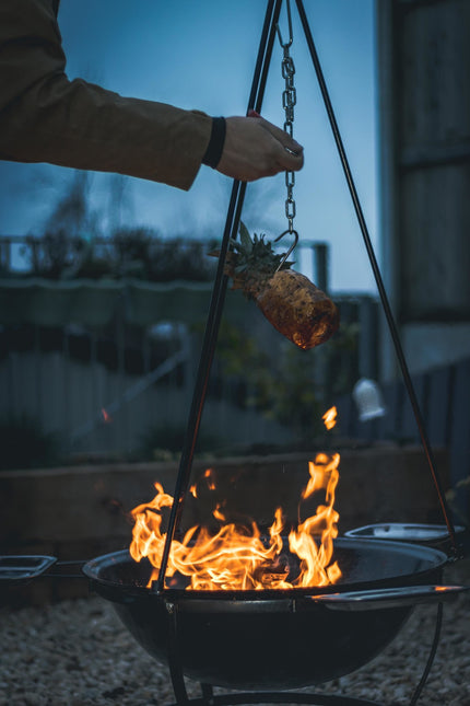 The Windmill Cast Iron The Windmill Campfire Place Set Complete