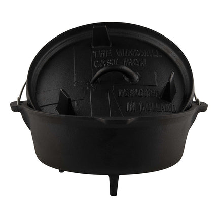 The Windmill Cast Iron The Windmill Dutch Oven 6 quarts Met Pootjes