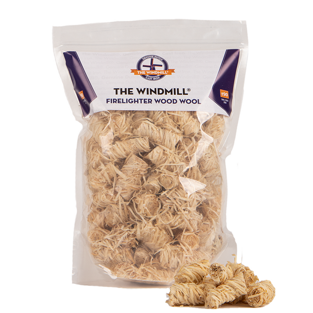 The Windmill Cast Iron The Windmill Fire Starters / Wokkels Circa 90 stuks / 1.2 kg