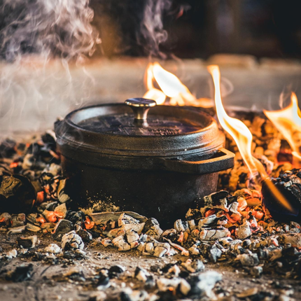 The Windmill Cast Iron The Windmill Gietijzeren BBQ Pan L