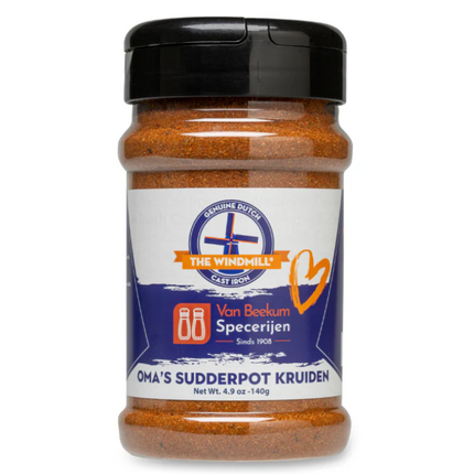 The Windmill Cast Iron The Windmill Oma's Sudderpot Kruiden 140 gram