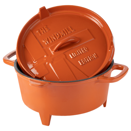 The Windmill Cast Iron The Windmill Premium Dutch Oven 4,5 quarts Limited Edition Geëmailleerd