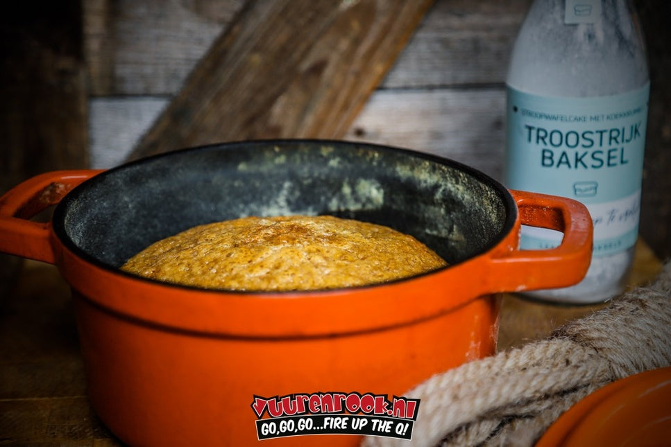 The Windmill Cast Iron The Windmill Premium Emaille BBQ Pan Medium