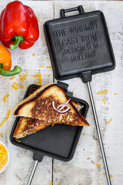 The Windmill Cast Iron The Windmill  Sandwich Pie Iron