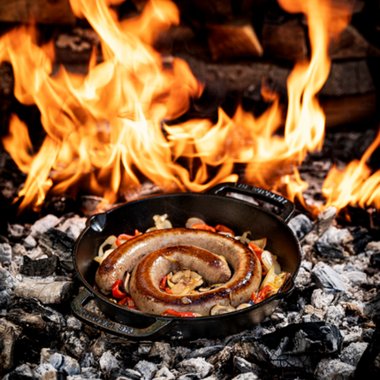 The Windmill Cast Iron The Windmill Skillet Large met 2 Handvaten