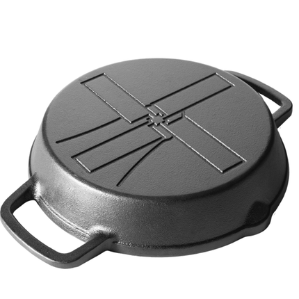 The Windmill Cast Iron The Windmill Skillet Medium met 2 Handvaten