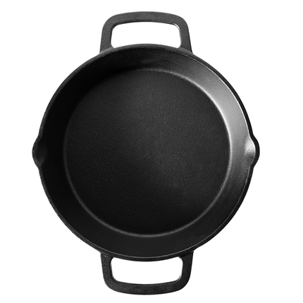 The Windmill Cast Iron The Windmill Skillet Medium met 2 Handvaten