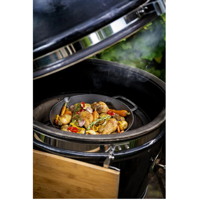 The Windmill Cast Iron The Windmill Skillet XL met 2 Handvaten