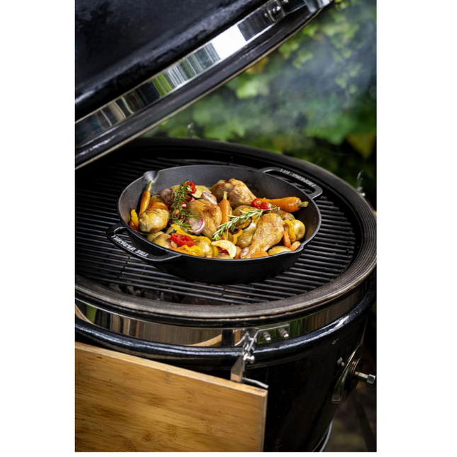 The Windmill Cast Iron The Windmill Skillet XL met 2 Handvaten