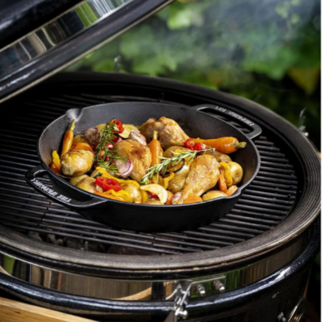 The Windmill Cast Iron The Windmill Skillet XL met 2 Handvaten