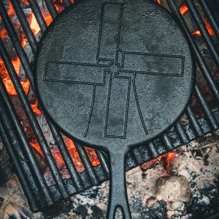 The Windmill Cast Iron The Windmill Stroopwafelijzer
